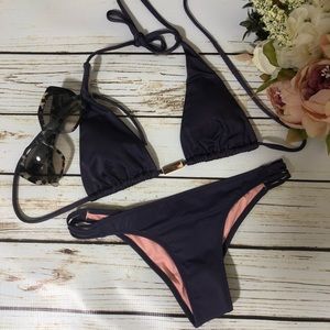 ✨NWOT✨VS Purple Triangle Cheeky Bikini 👙 (XS)